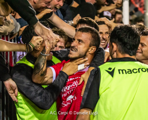 Carpi in trasferta ad Arezzo: tutto pronto per la battaglia toscana