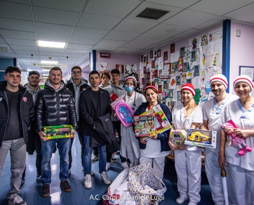 Il Carpi che scalda i cuori al Ramazzini