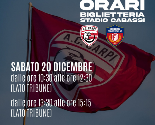 Biglietti al "Cabassi": tutto pronto per la sfida al Guidonia